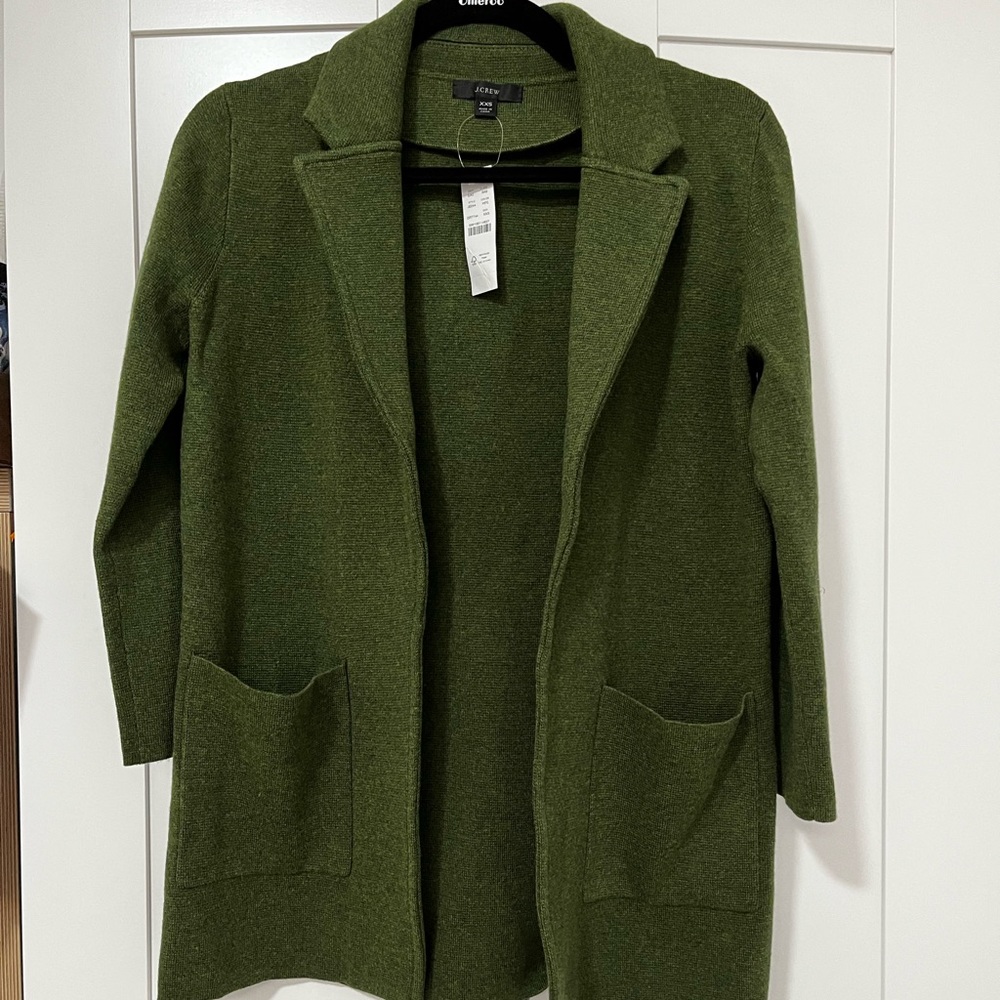 JCrew Sophie Open Front Sweater